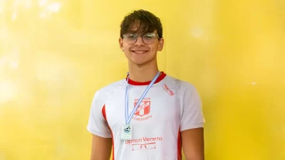 Matias Bottoni, nadador argentino lesão na coluna